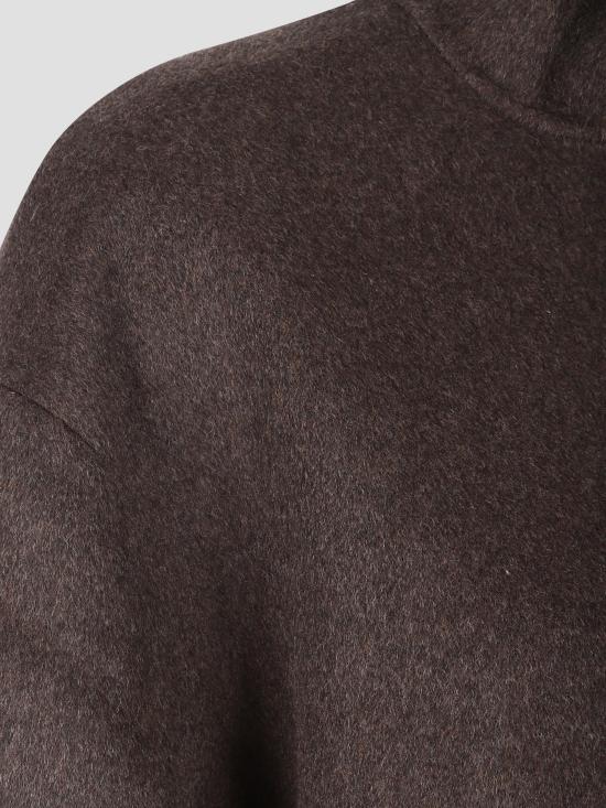 25FW 더프랭키샵 후드 티셔츠 TSFS21115286 BRN MLG BROWN MELANGE - THE FRANKIE SHOP