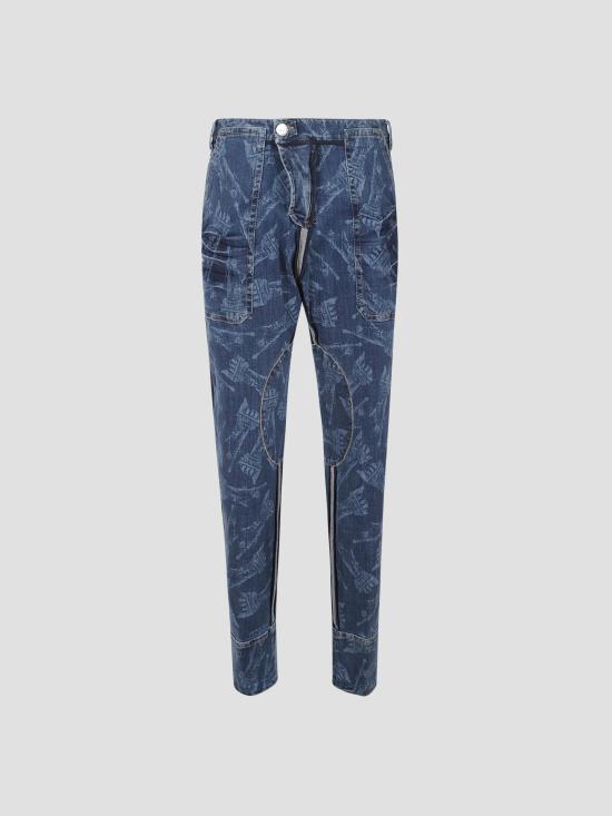 25FW 디스퀘어드2 스트레이트 팬츠 S72KA1308D30025 470 NAVY BLUE