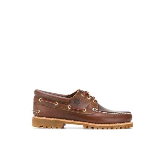 25FW 팀버랜드 클래식 3 아이 보트 슈즈 TB0300032141 TB214 BROWN