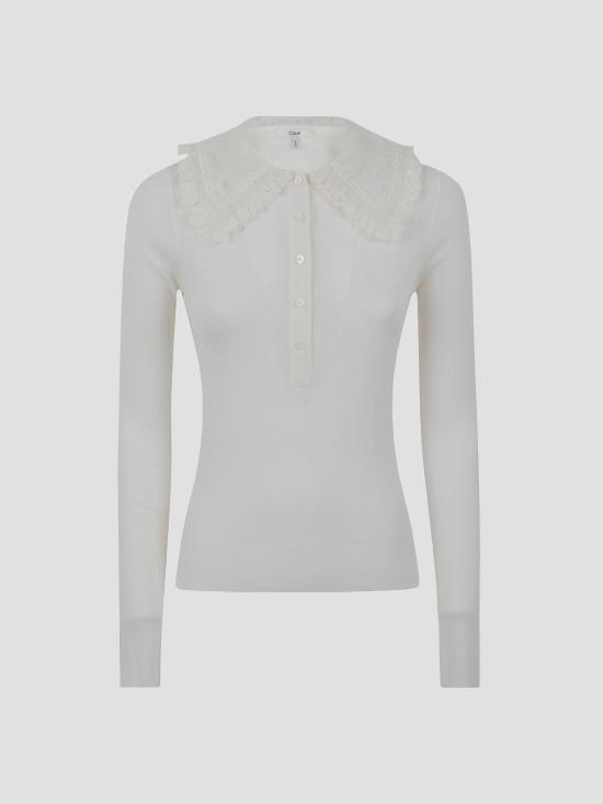 25FW 끌로에 셔츠 CH25AHT58667 107 ICONIC MILK