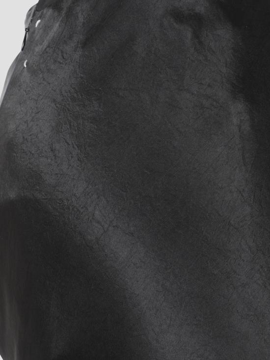 25FW 마르지엘라 사틴 미디 스커트 S29MA0512M35586 900 BLACK - MAISON MARGIELA