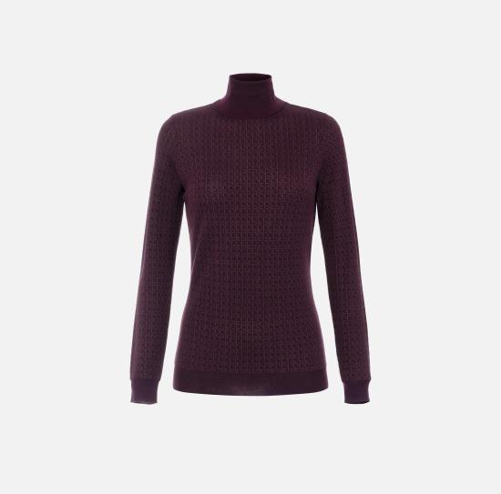 25FW 엘리자베타프랜치 후드 티셔츠 MK23S56E2 EA4 MERLOT