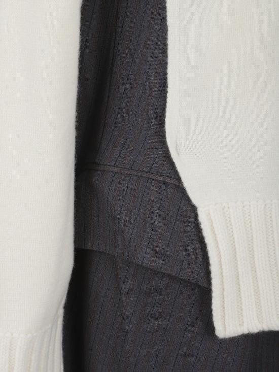 25FW 사카이 원피스 2508123 156 OFF WHITE GRAY - SACAI