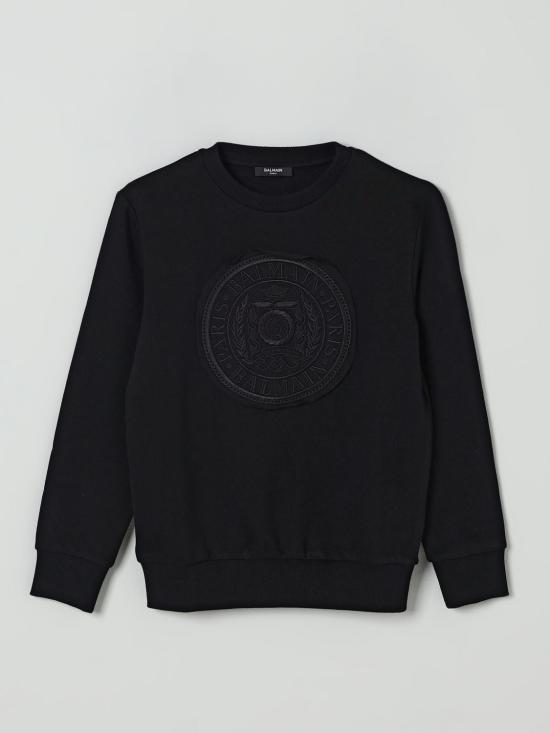 25FW [키즈] 발망 트레이닝 상의 BX4Q00Z3183 930BC BLACK WHITE