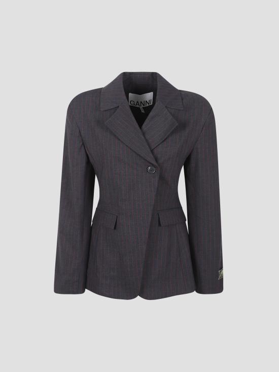 25FW 가니 자켓 W0578 252 PHANTOM