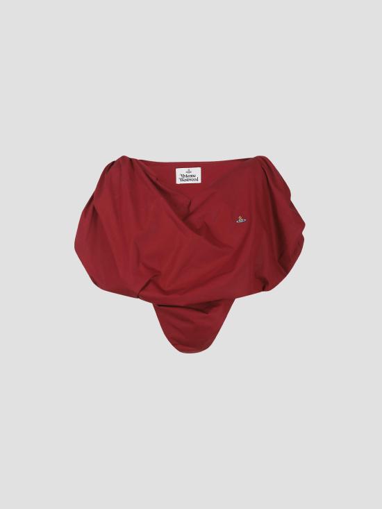 25FW 비비안웨스트우드 셔츠 1505000JW009Q H404 CARMINE