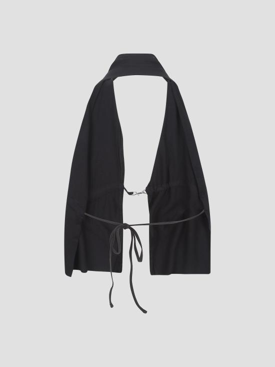 25FW 기마구아스 블라우스 RWF2508155 01 BLACK - GIMAGUAS