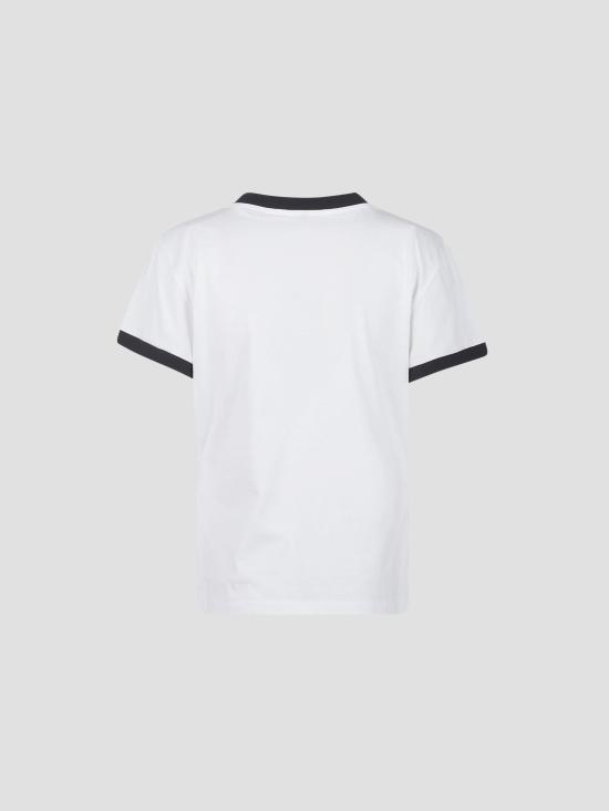 25FW 가니 반팔 티셔츠 T4336 151 BRIGHT WHITE - GANNI