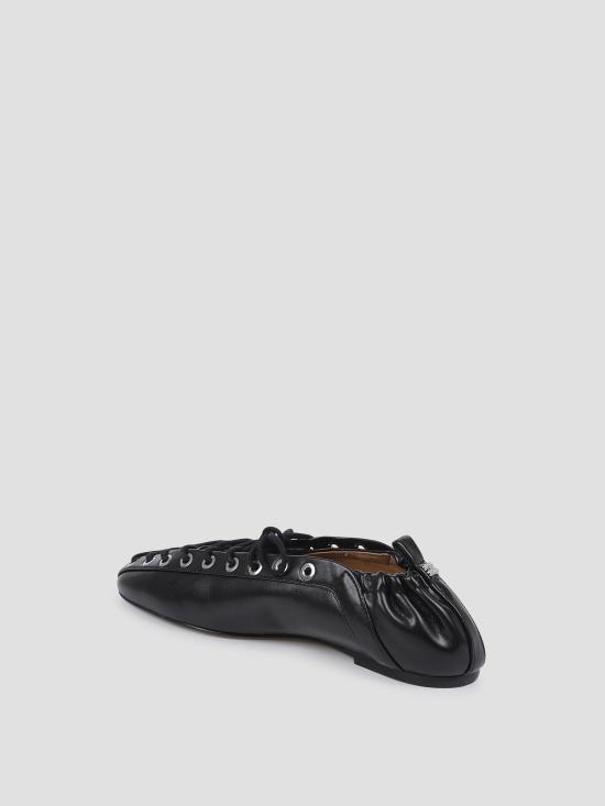 25FW 가니 뮬/슬리퍼 S2914 099 BLACK - GANNI