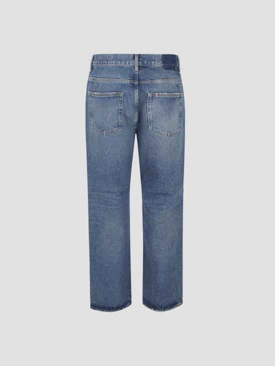 25FW 골든구스 미디엄 워시 루즈 진 GMP01636P000621 50100 BLUE - GOLDEN GOOSE