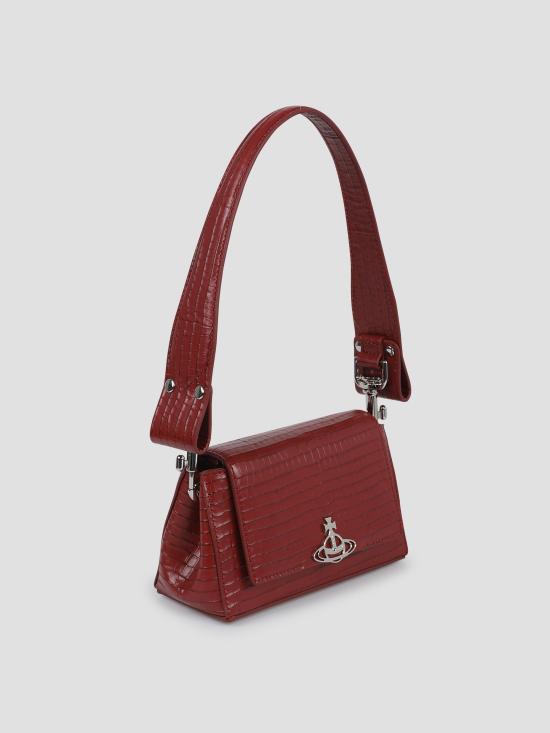 25FW 비비안웨스트우드 숄더백 46030001WL00C0 H408 RED - VIVIENNE WESTWOOD