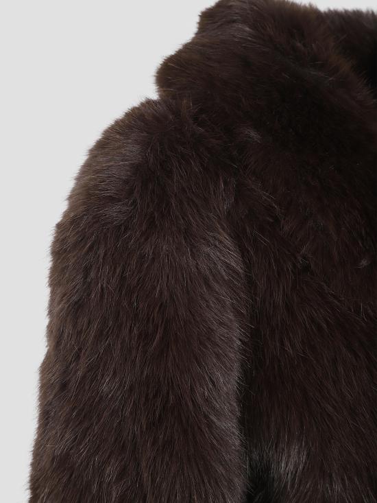 25FW 더프랭키샵 무톤 COFS041442000 BRN BROWN - THE FRANKIE SHOP