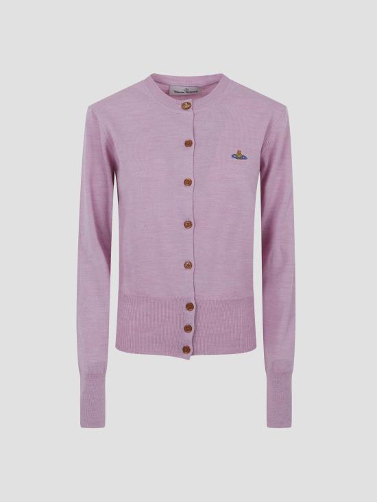 25FW 비비안웨스트우드 BEA 베아 니트 가디건 1803002PY0006 G402 PINK MELANGE