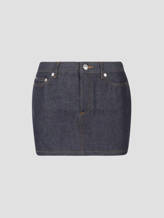 25FW 아페쎄 스커트 CODBSF06093 IAI INDIGO