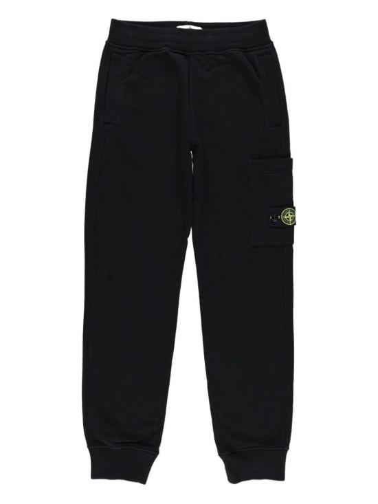25FW [키즈] 스톤 아일랜드 트레이닝/조거 팬츠 K2S166200001S0A20 V0029 BLACK