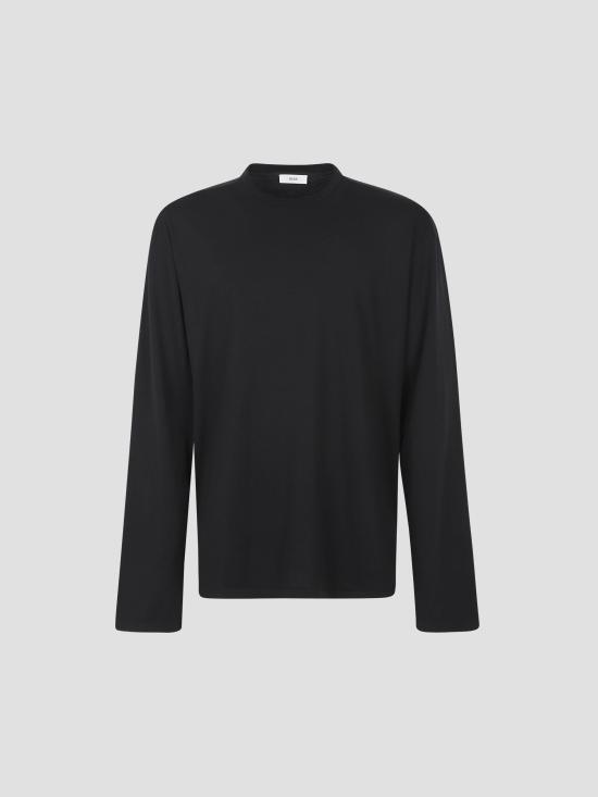 25FW 리에르 반팔 티셔츠 TSH17JCO BLACK BLACK JERSEY COTTON