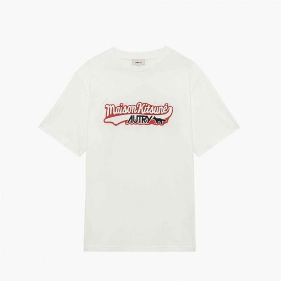 25FW 오트리 반팔 티셔츠 TSPXMK2W WHITE