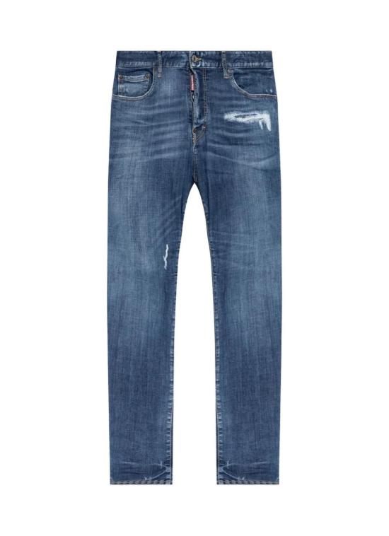 25FW 디스퀘어드2 스트레이트 팬츠 S74LB1728S30872 470 NAVY BLUE