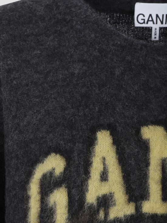 25FW 가니 후드 티셔츠 K2516 252 PHANTOM - GANNI