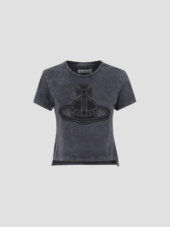 25FW 비비안웨스트우드 반팔 티셔츠 1G010015J009R P307 GHOST