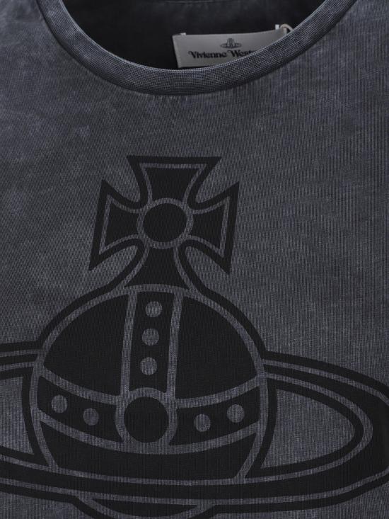 25FW 비비안웨스트우드 반팔 티셔츠 1G010015J009R P307 GHOST - VIVIENNE WESTWOOD