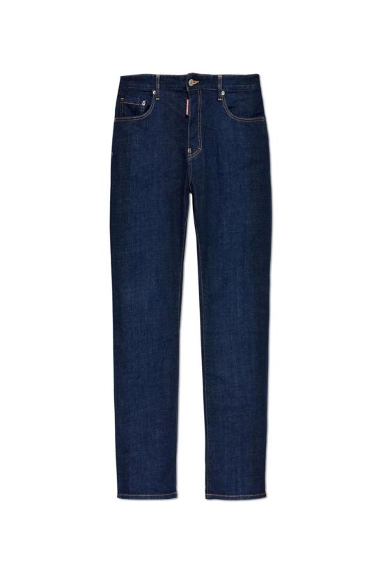 25FW 디스퀘어드2 스트레이트 팬츠 S74LB1739S30664 470 NAVY BLUE