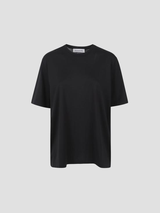 25FW 더프랭키샵 반팔 티셔츠 TSFS044371000 BLK BLACK