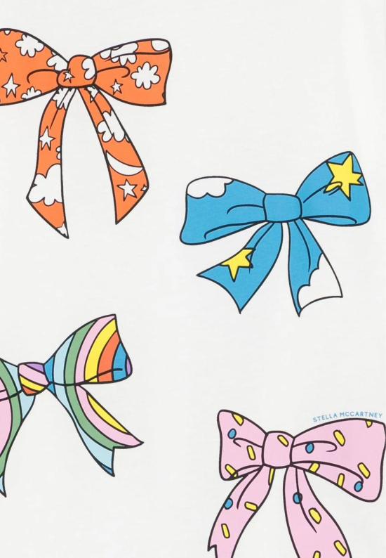 25FW [키즈] 스텔라 맥카트니 티셔츠 TX8D01Z0434 101 IVORY - STELLA MCCARTNEY