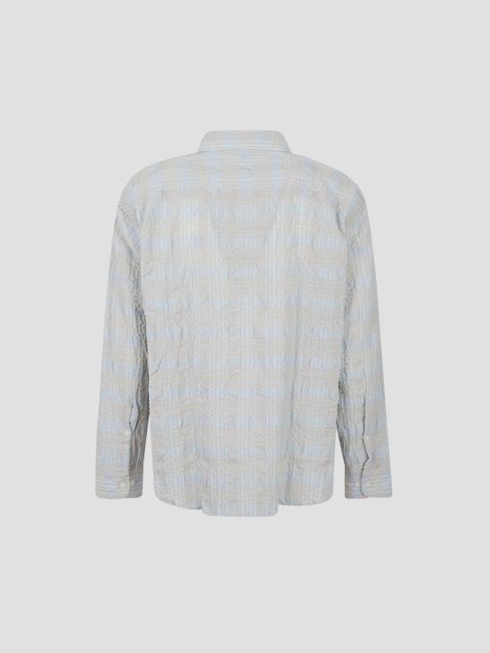 25FW MFPEN HERREEVKIPERING 셔츠 M325009 PL BL CHK PALE BLUE CHECK - OTHER BRANDS