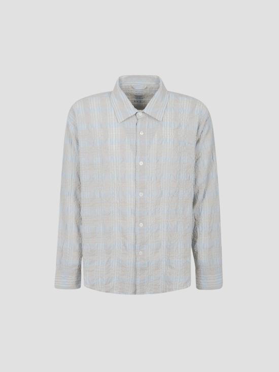 25FW MFPEN HERREEVKIPERING 셔츠 M325009 PL BL CHK PALE BLUE CHECK