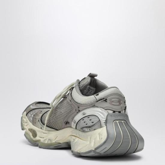 25FW 발렌시아가 스테이플러 스니커즈 803681W3ST4 9191 BEIGE GREY - BALENCIAGA