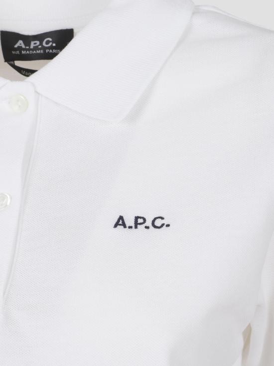 25FW 아페쎄 후드 티셔츠 COGWZF26522 AAB BLANC - A.P.C.