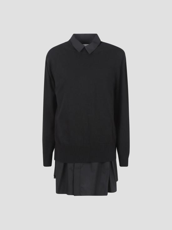 25FW 사카이 원피스 2508169 001 BLACK