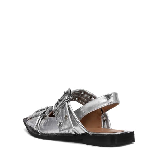 25FW 가니 샌들 S2725 018 SILVER - GANNI