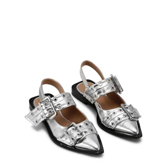 25FW 가니 샌들 S2725 018 SILVER - GANNI