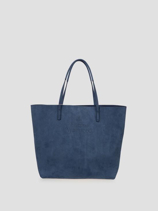 25FW 비비안웨스트우드 숄더백 4205007OUL00CC K406 DENIM BLUE