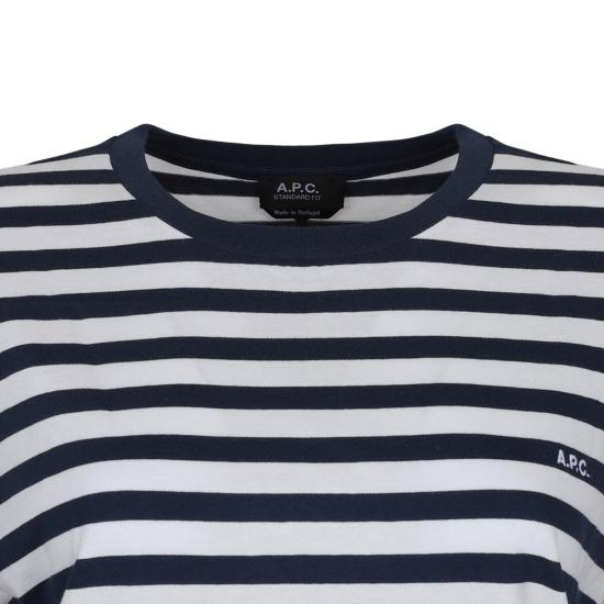 25FW 아페쎄 반팔 티셔츠 COHBZM26419 IAK DARK NAVY - A.P.C.