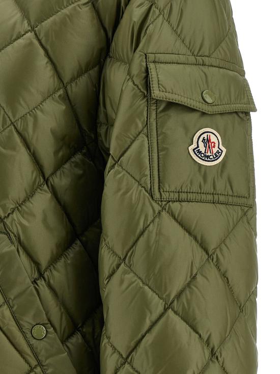 25FW 몽클레어 다이아몬드 퀼티드 후드 쇼트 다운 자켓 K20932F00013595ZZ80T - MONCLER