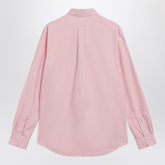 26SS 폴로 랄프로렌 컬러 포니 자수 커스텀 핏 버튼 다운 셔츠 710792041003CO Pink - POLO RALPH LAUREN