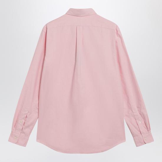 26SS 폴로 랄프로렌 컬러 포니 자수 커스텀 핏 버튼 다운 셔츠 710792041003CO Pink - POLO RALPH LAUREN