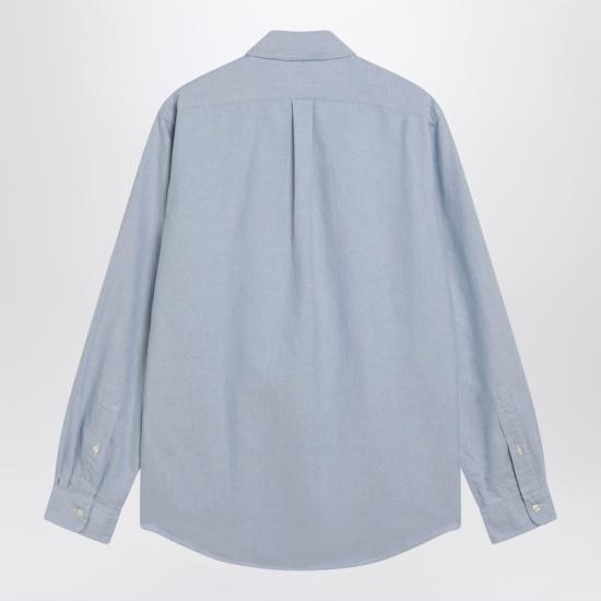 26SS 폴로 랄프로렌 컬러 포니 자수 커스텀 핏 버튼 다운 셔츠 710792041002CO Blue - POLO RALPH LAUREN