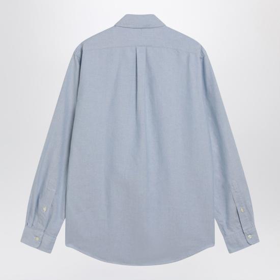 26SS 폴로 랄프로렌 컬러 포니 자수 커스텀 핏 버튼 다운 셔츠 710792041002CO Blue - POLO RALPH LAUREN