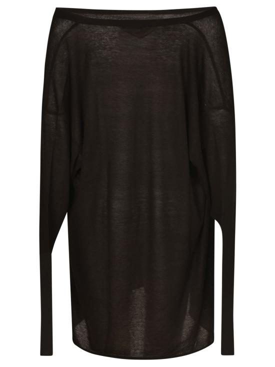 26SS 앤 드뮐미스터 스웨터 B0010276 FA052 099 Black - ANN DEMEULEMEESTER