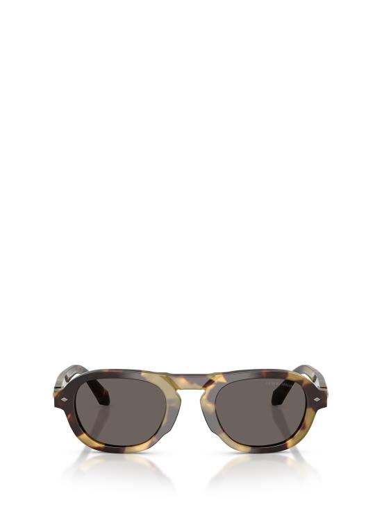 26FW 조르지오 아르마니 선글라스 AR8244 6301B1 BROWN YELLOW HAVANA