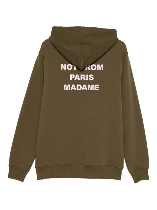 25FW 드롤드무슈 후드 티셔츠 I HO162 CO127 KK KK KAKI - DROLE DE MONSIEUR