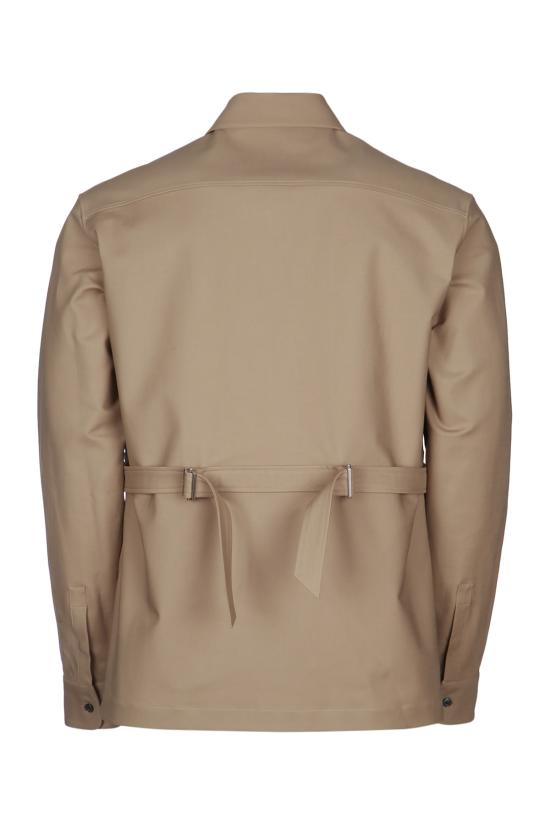 25FW 디올 긴팔 셔츠 493C507B3051 100 Beige - DIOR