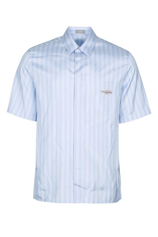 25FW 디올 긴팔 셔츠 493C521C6028 560 LIGHTBLUE