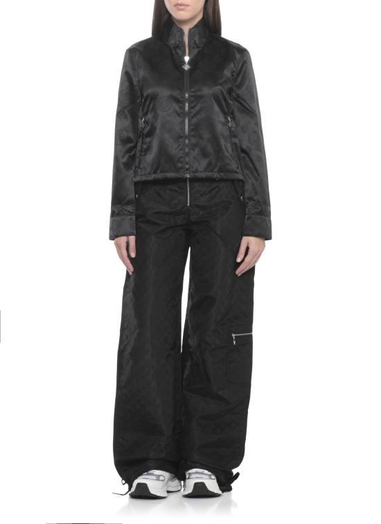 25FW 카사블랑카 스트레이트 팬츠 WAW25TR36601 BLACK Black - CASABLANCA