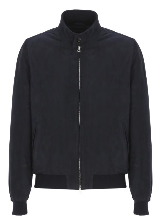 25FW 가죽 자켓 3731P SUEDENAVY Blue