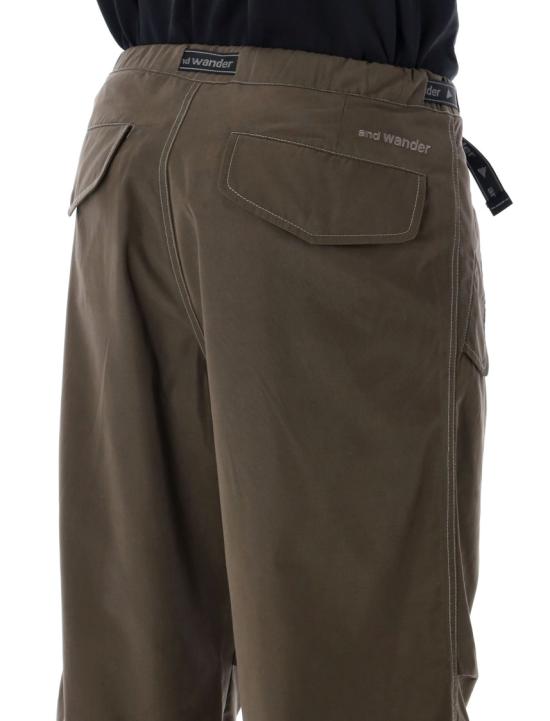 25FW 앤드원더 트레이닝/조거 팬츠 574 5282096182 Brown - AND WANDER